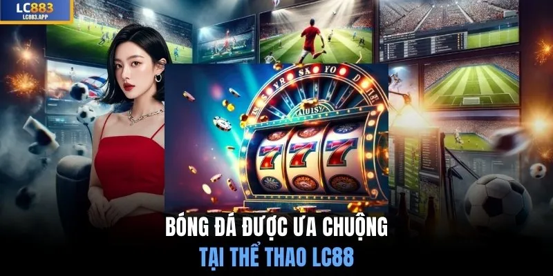 Bóng đá được ưa chuộng tại thể thao LC88